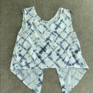 Sabo Skirt open back crop top